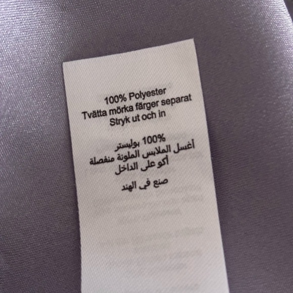 Nasty Gal Lilac Satin Cowl Neck Mini Dress Size 10 - Picture 12 of 13